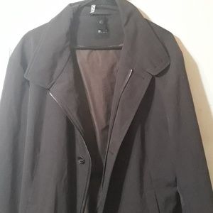 hugo boss rainjacket/trench coat